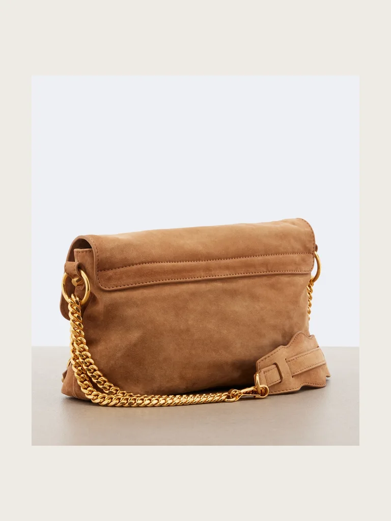 Le City suede shoulder bag