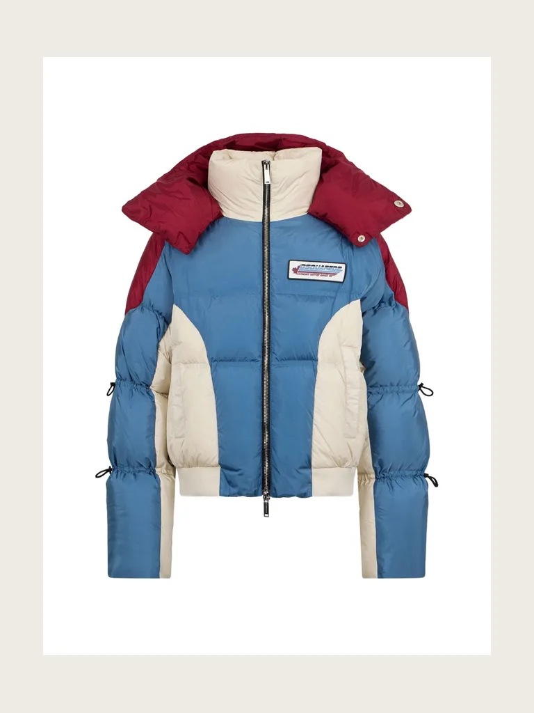 Dominate Your Sport drawstring down jacket