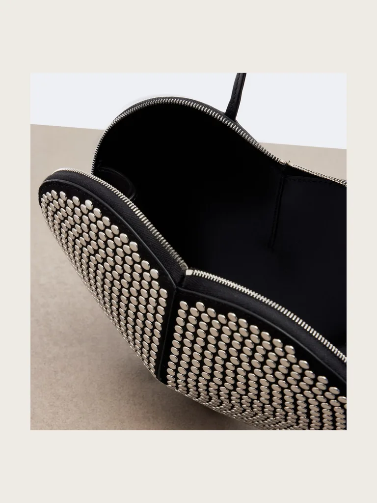 Le Cœur studded leather shoulder bag