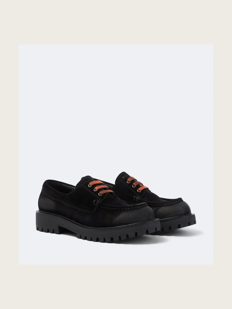 Suede boat shoes