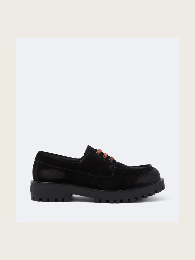 Suede boat shoes