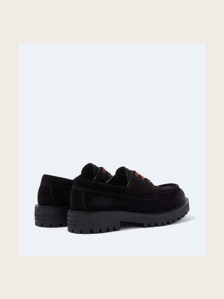 Suede boat shoes