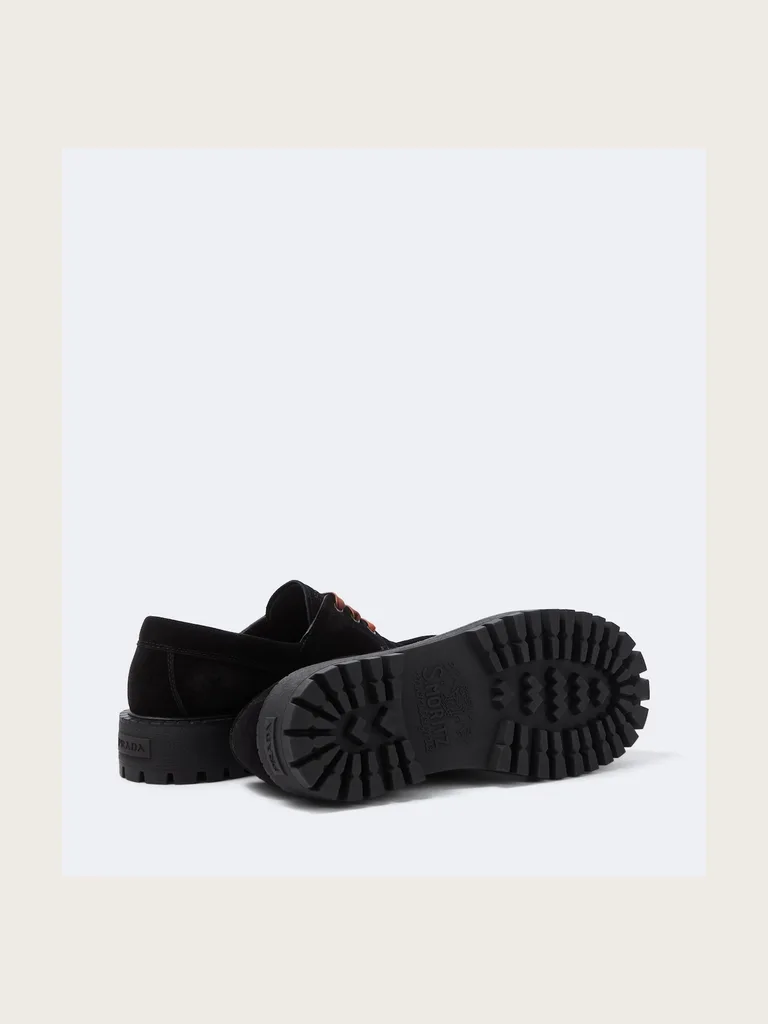 Suede boat shoes