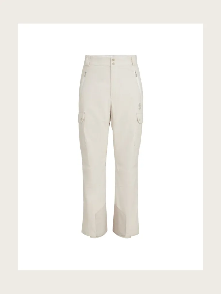 bonded corduroy Mountain trousers with Thermore® padding, cargo pockets and logo