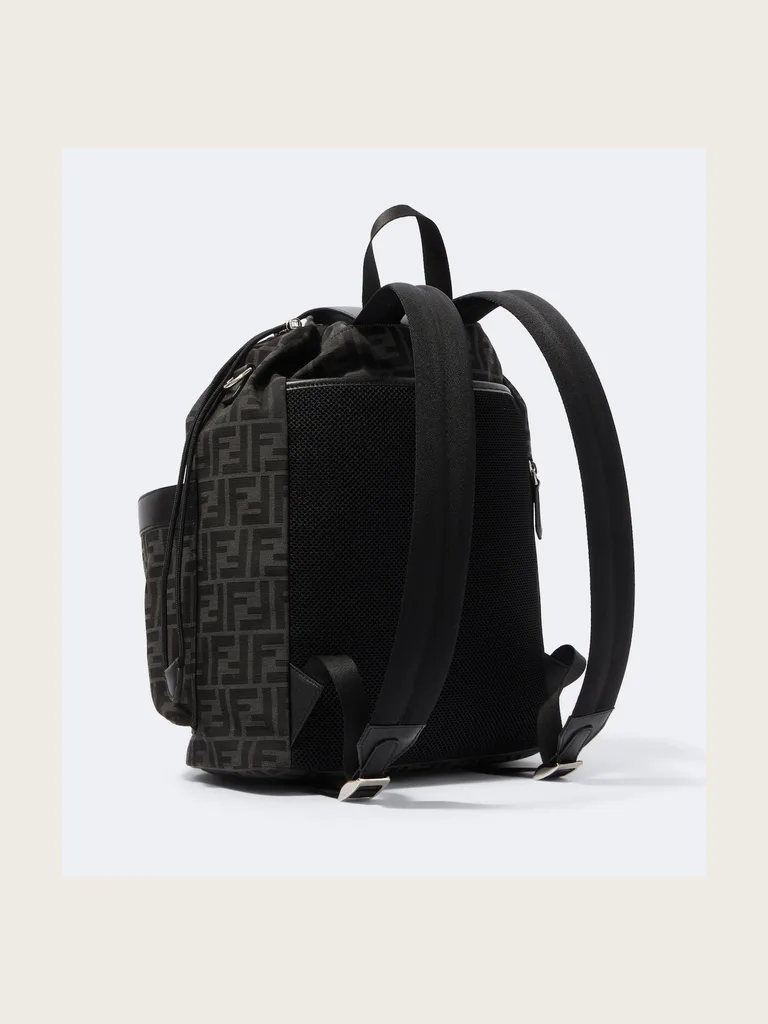 Strike FF Zucca leather-trimmed backpack