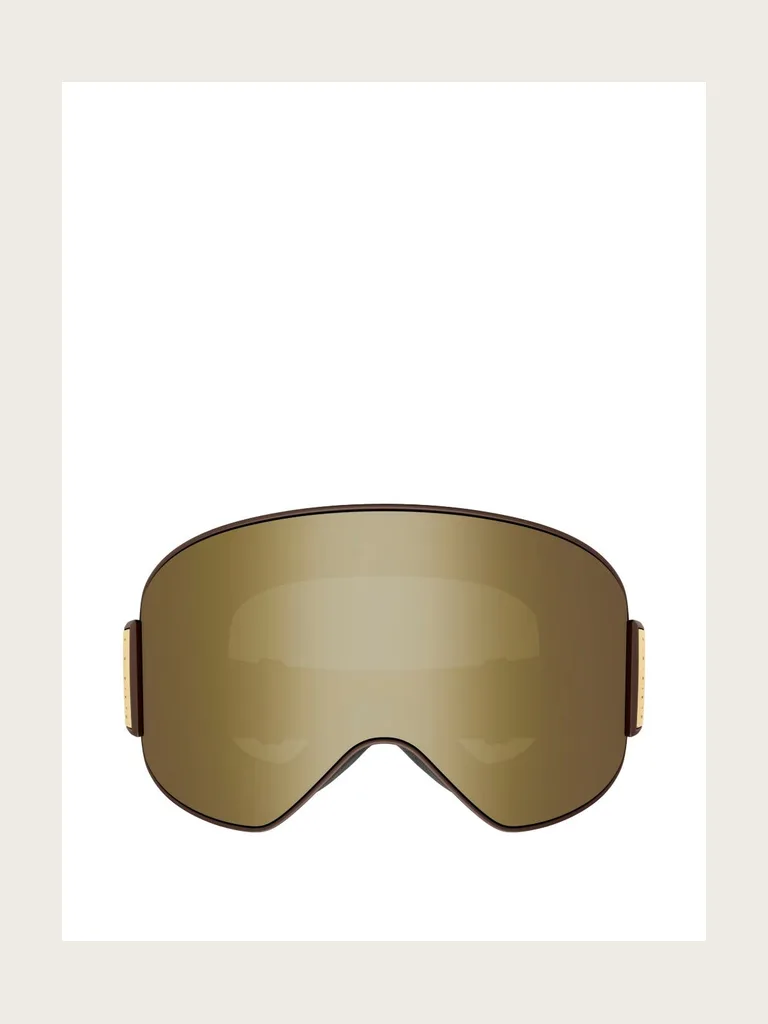 GG-monogram mirrored goggles